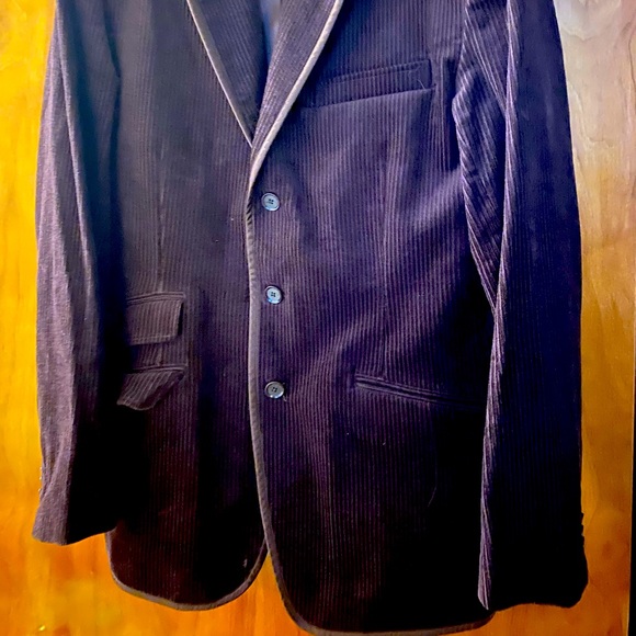 Men’s corduroy fully lined blazer - Picture 2 of 9